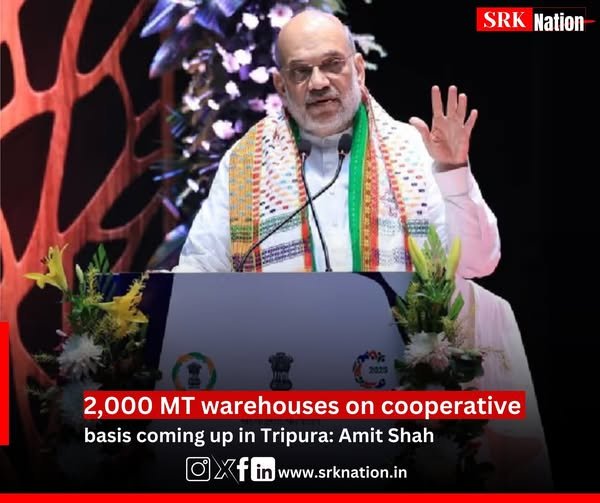 2,000 MT warehouses on cooperative basis coming up in Tripura: Amit Shah