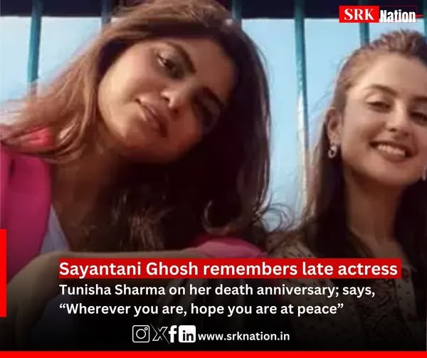 Sayantani Ghosh remembers late actress Tunisha Sharma on her death anniversary; says, “Wherever you are, hope you are at peace”