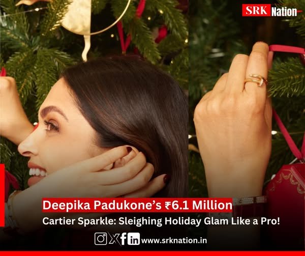 Deepika Padukone’s ₹6.1 Million Cartier Sparkle: Sleighing Holiday Glam Like a Pro!