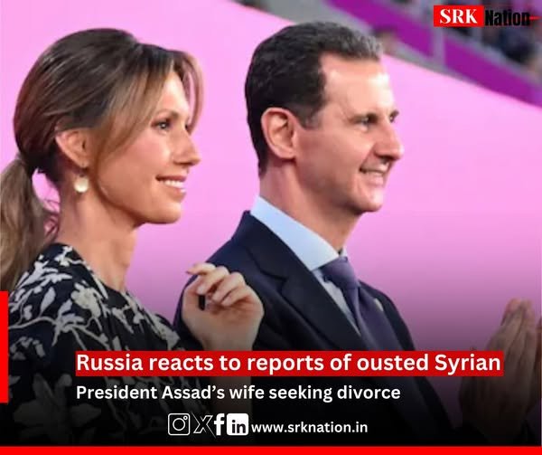 Russia reacts to reports of ousted Syrian President Assad’s wife seeking divorce