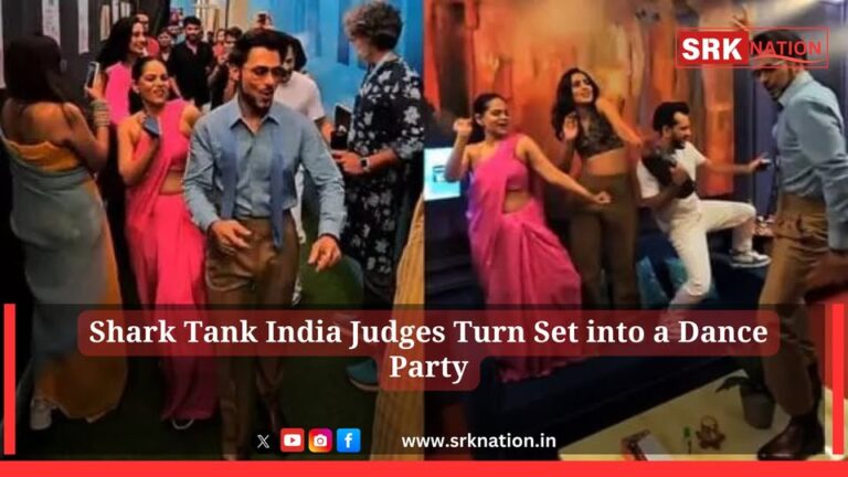 Shark Tank India Judges Turn Set into a Dance Party