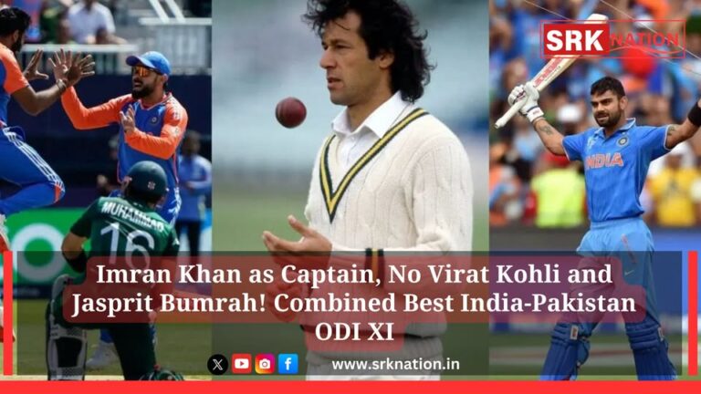 Imran Khan as Captain, No Virat Kohli and Jasprit Bumrah! Combined Best India-Pakistan ODI XI