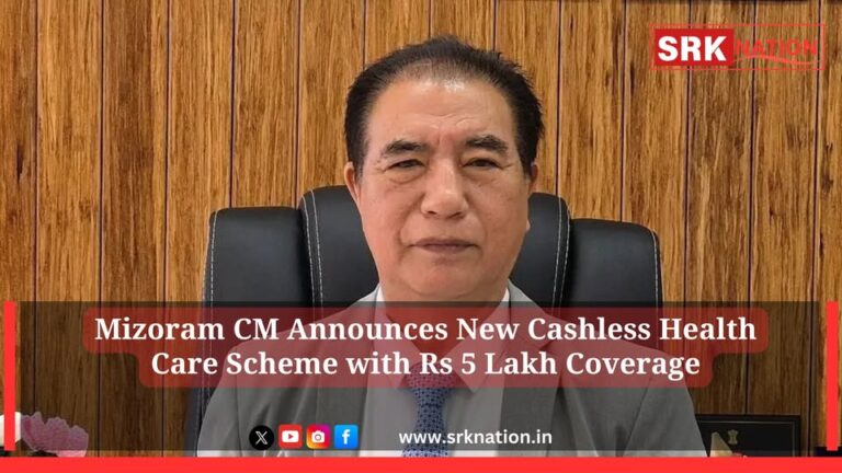 Mizoram CM Announces New Cashless Health Care Scheme with Rs 5 Lakh Coverage