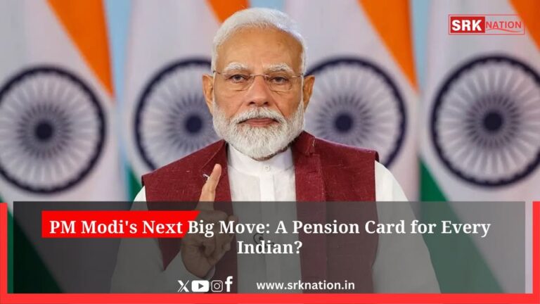 PM Modi’s Next Big Move: A Pension Card for Every Indian?