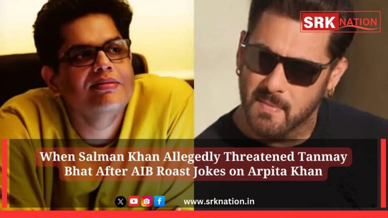When Salman Khan Allegedly Threatened Tanmay Bhat After AIB Roast Jokes on Arpita Khan