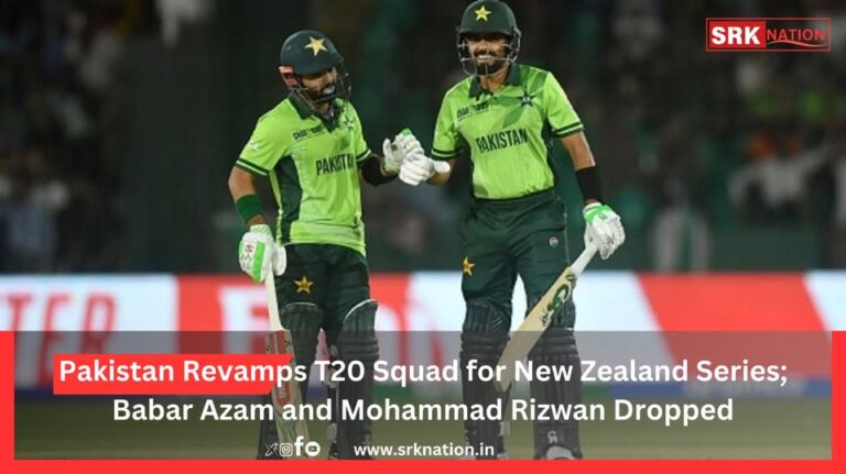 Pakistan Revamps T20 Squad for New Zealand Series; Babar Azam and Mohammad Rizwan Dropped