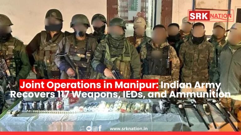 Joint Operations in Manipur: Indian Army Recovers 117 Weapons, IEDs, and Ammunition