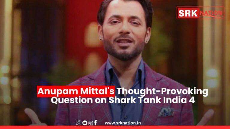 Anupam Mittal’s Thought-Provoking Question on Shark Tank India 4