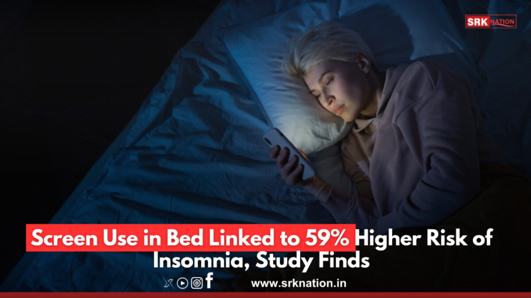 Screen Use in Bed Linked to 59% Higher Risk of Insomnia, Study Finds