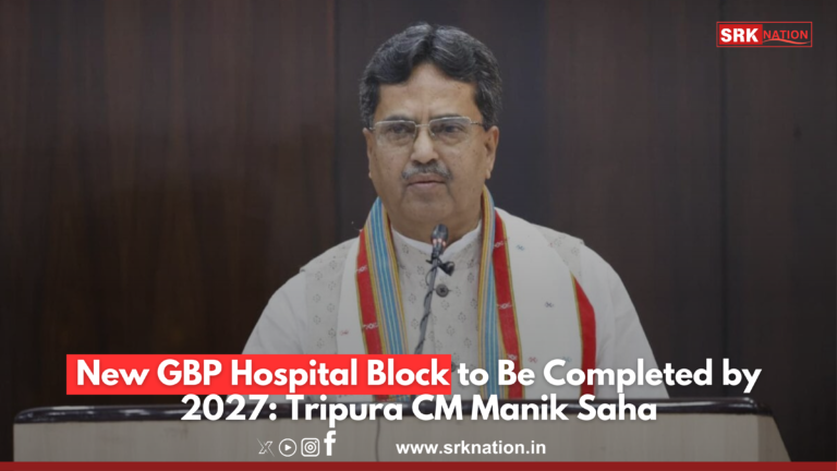 New GBP Hospital Block to Be Completed by 2027: Tripura CM Manik Saha