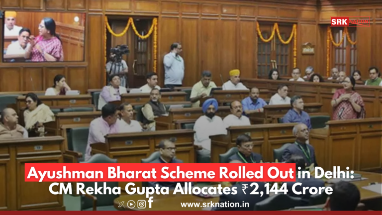 Ayushman Bharat Scheme Rolled Out in Delhi: CM Rekha Gupta Allocates ₹2,144 Crore