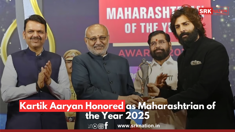 Kartik Aaryan Honored as Maharashtrian of the Year 2025