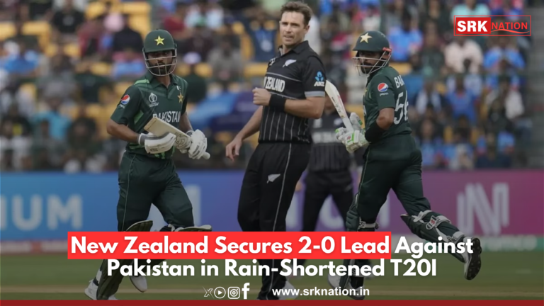New Zealand Secures 2-0 Lead Against Pakistan in Rain-Shortened T20I