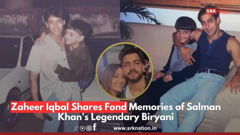 Zaheer Iqbal Shares Fond Memories of Salman Khan’s Legendary Biryani