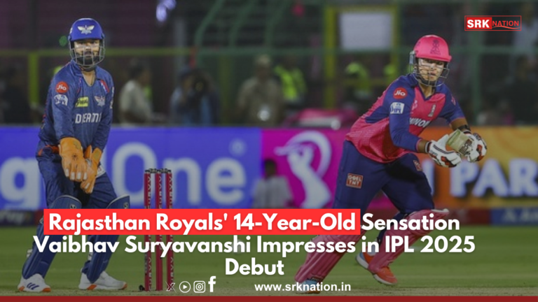 Rajasthan Royals’ 14-Year-Old Sensation Vaibhav Suryavanshi Impresses in IPL 2025 Debut