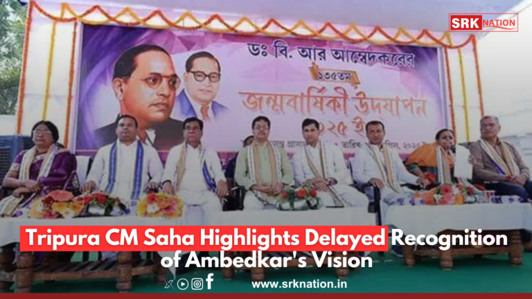 Tripura CM Saha Highlights Delayed Recognition of Ambedkar’s Vision