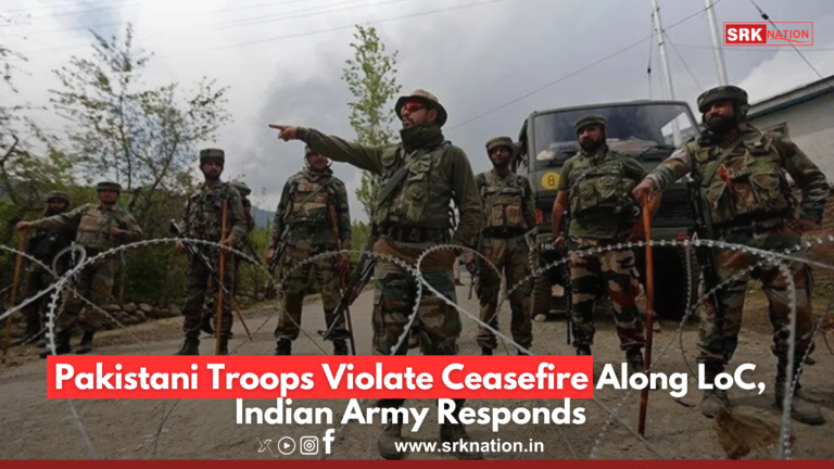Pakistani Troops Violate Ceasefire Along LoC, Indian Army Responds