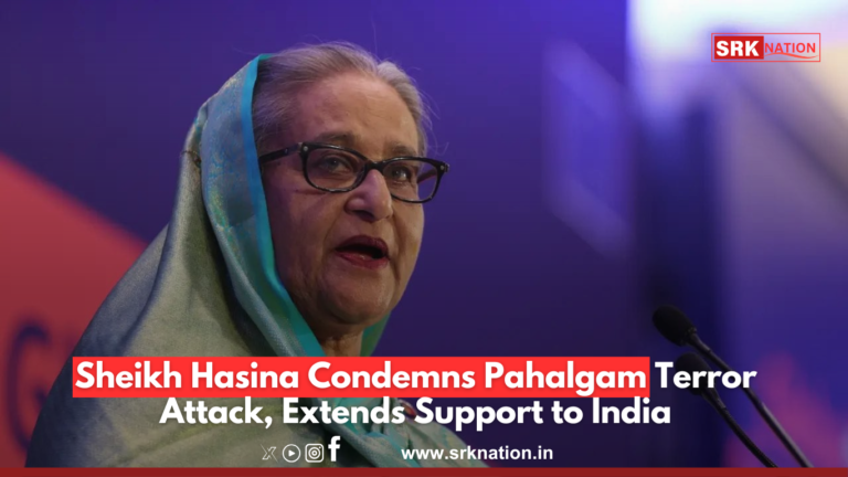 Sheikh Hasina Condemns Pahalgam Terror Attack, Extends Support to India