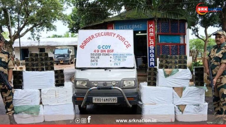 BSF Seizes Narcotics Worth Over ₹1 Crore in Tripura, Nabs Bangladeshi Infiltrator in Multi-District Crackdown