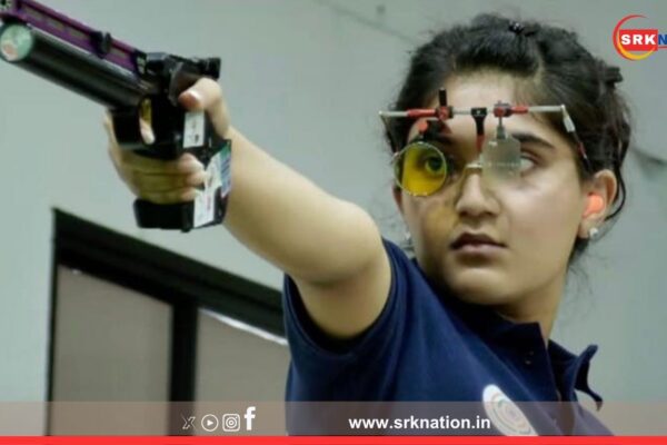 Esha Singh, Parth Mane, Vidarsa Vinod Shine at National Shooting Trials in Dehradun