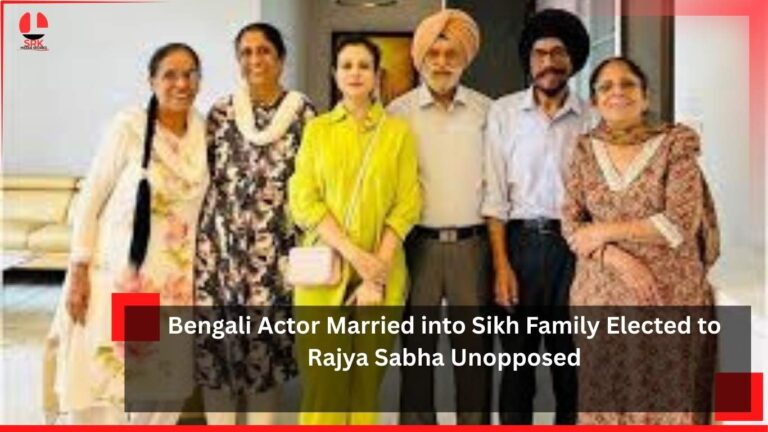 Bengali Actor Married into Sikh Family Elected to Rajya Sabha Unopposed