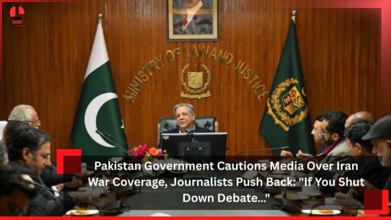 Pakistan Government Cautions Media Over Iran War Coverage, Journalists Push Back: “If You Shut Down Debate…”