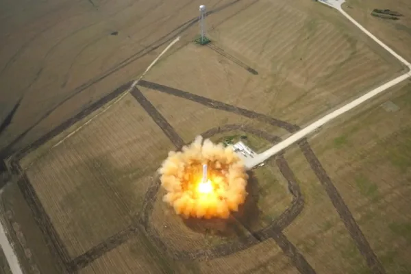 Trump's Lunar Ambitions Stalled by Blue Origin Launchpad Explosion