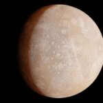 Realistic depiction of the planet Mercury against a black space background.