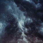 Moody storm clouds capturing the powerful atmosphere before a storm.