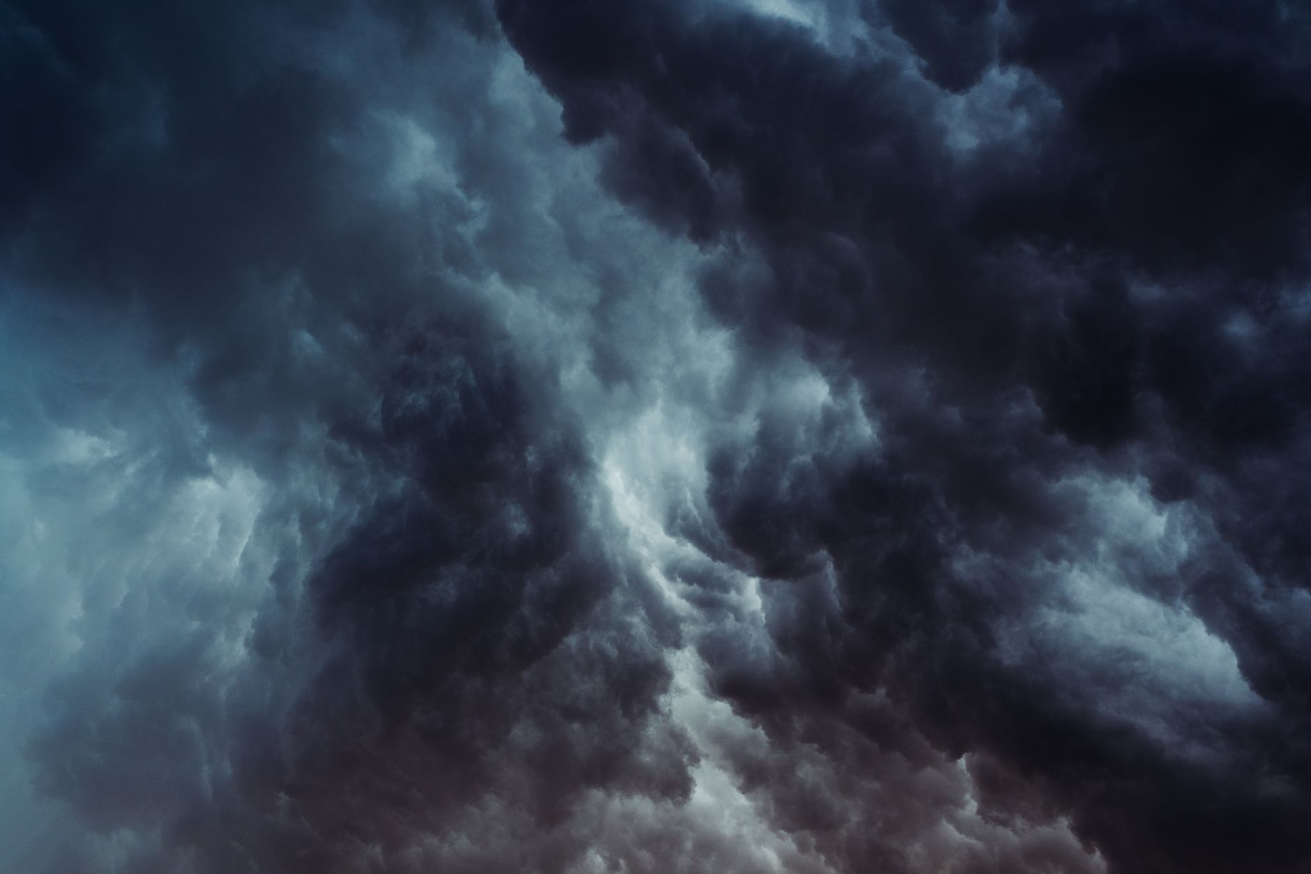 Moody storm clouds capturing the powerful atmosphere before a storm.